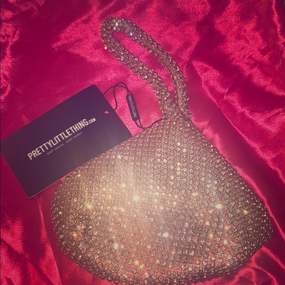 Rose Gold Pouch Purse